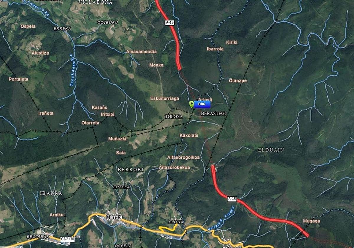 La A-15 recupera la normalidad tras permanecer cortada en sentido Pamplona a causa de la avería de un camión