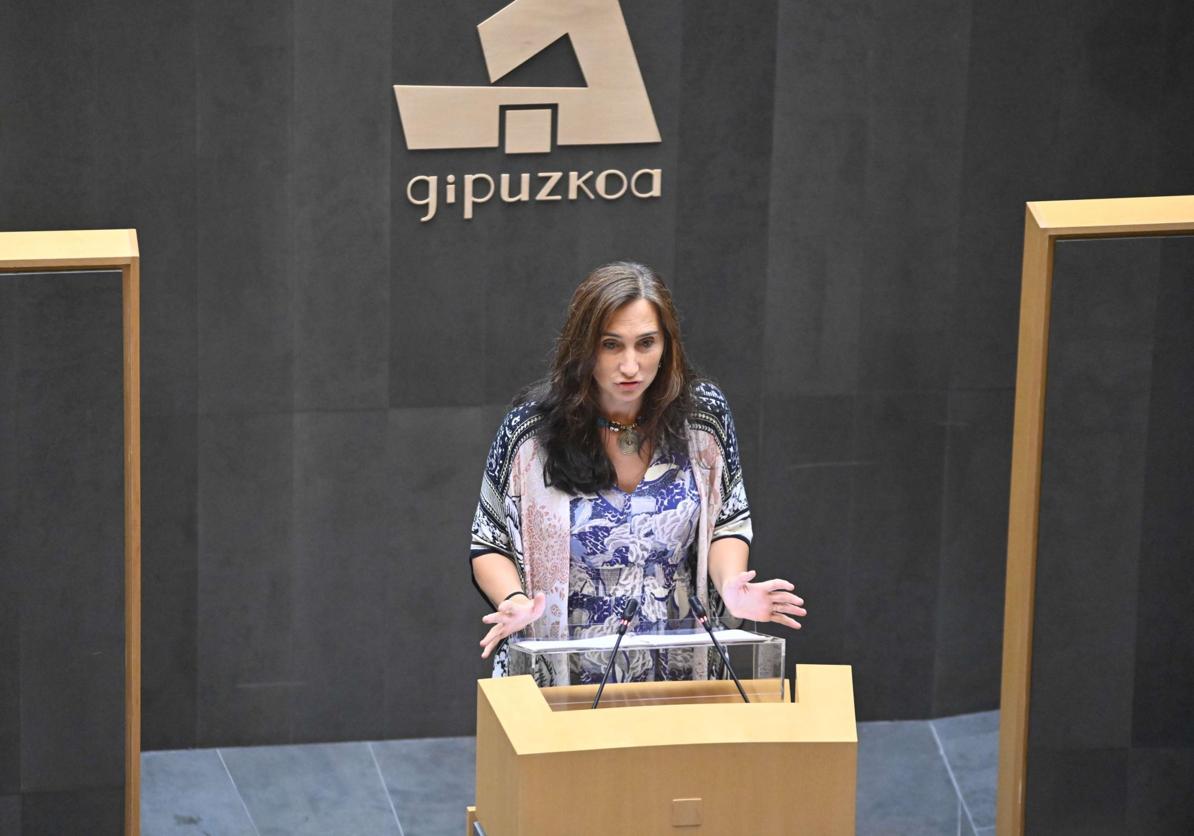 Miren Echeveste, en Juntas.
