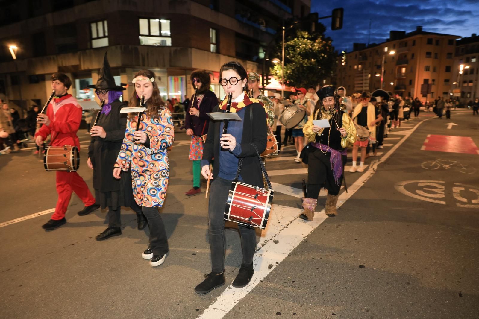 Irun disfruta de sus Carnavales al ritmo de Zanpantzar