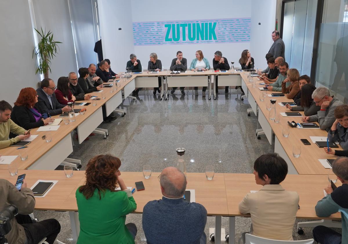 La Mesa Política de EH Bildu.