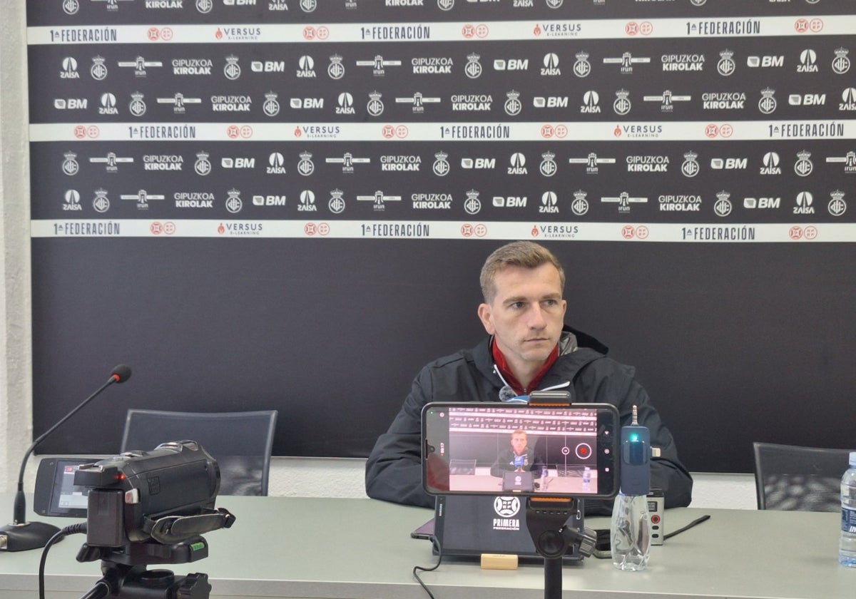 Albert Carbó ha comparecido este viernes en el Stadium Gal.