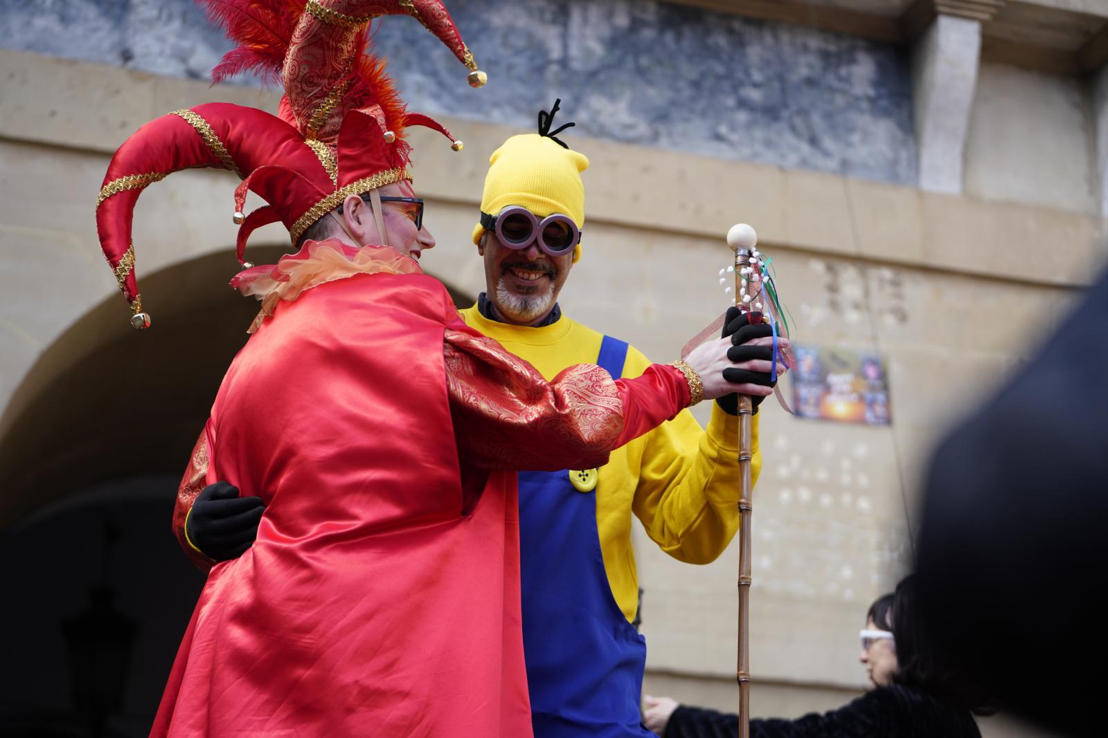 Animadas &#039;mañanitas&#039; carnavaleras en San Sebastián