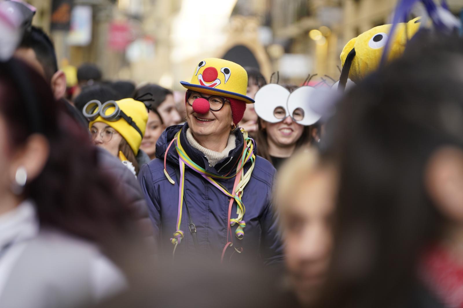 Animadas &#039;mañanitas&#039; carnavaleras en San Sebastián