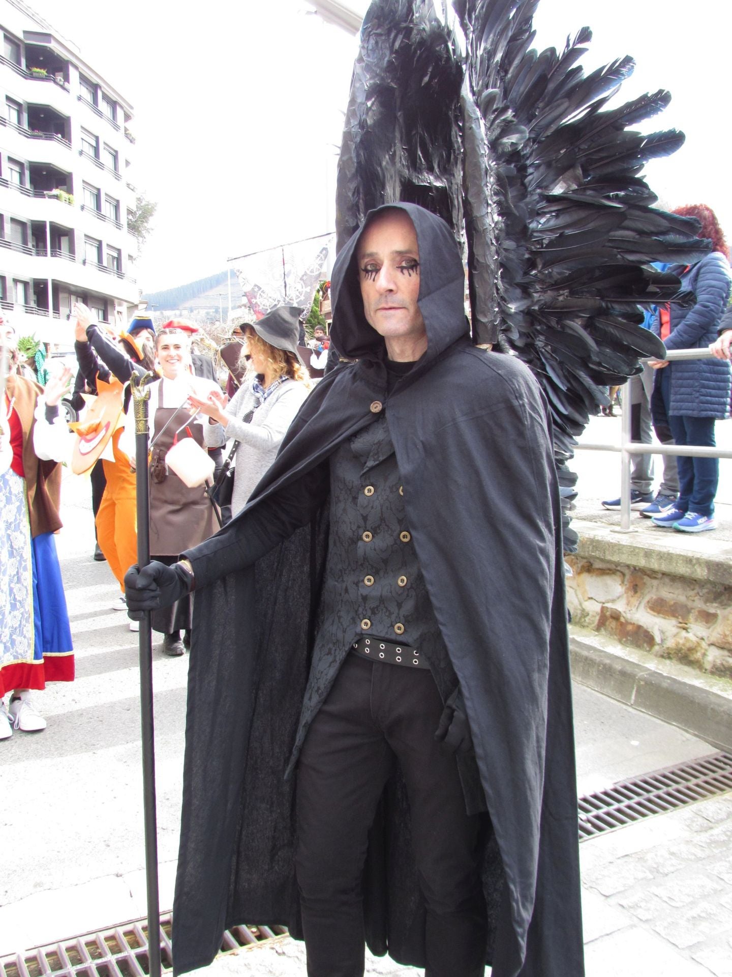 Gran ambiente en el desfile del carnaval de Arrasate