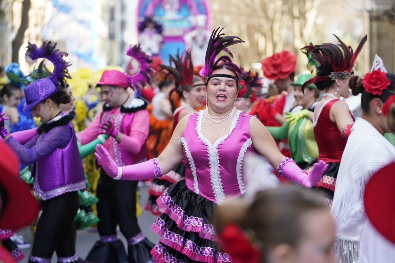 El Carnaval de Donostia, un espectáculo de color, ritmo y diversión
