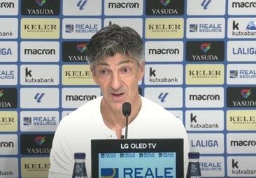 Imanol: «A Mikel le esperaremos hasta el último minuto»