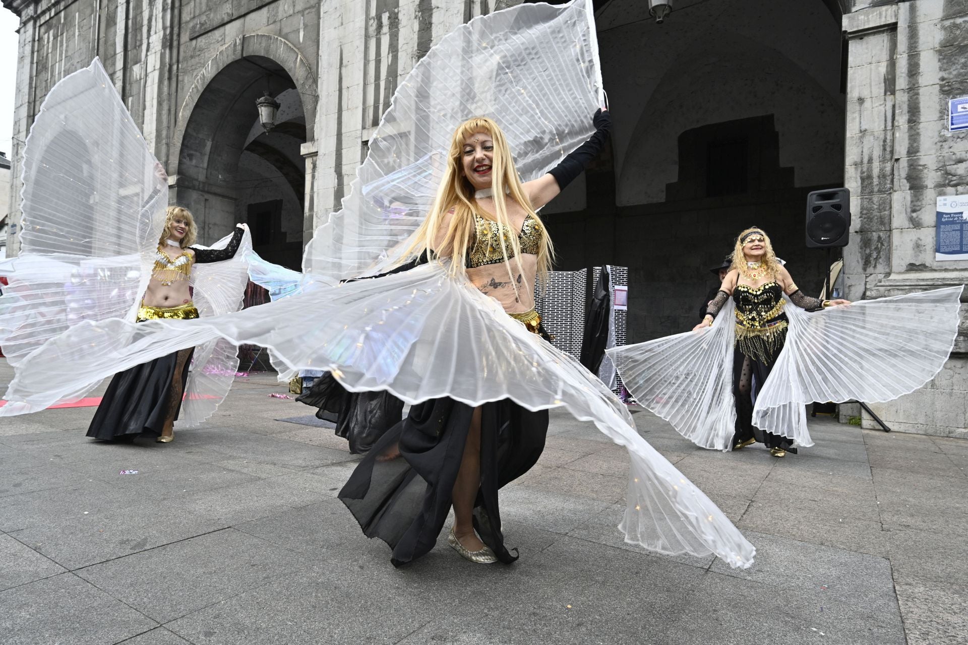 La barandilla de la Concha en Tolosa gracias al Carnaval