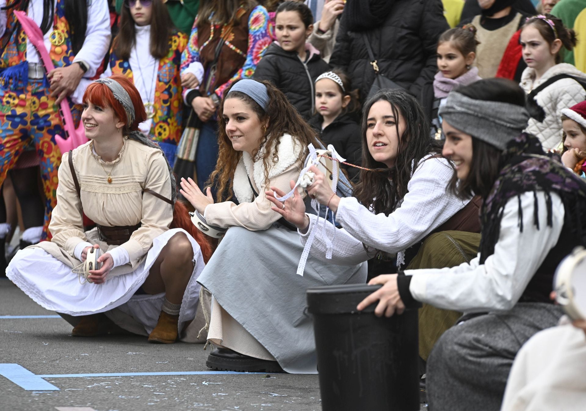 La barandilla de la Concha en Tolosa gracias al Carnaval