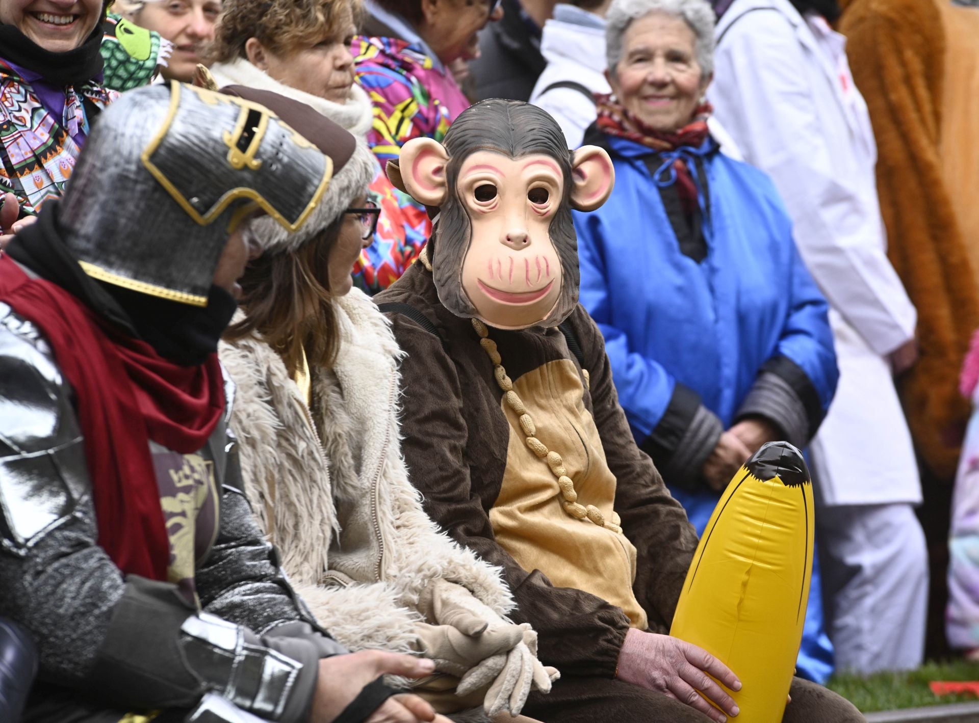 La barandilla de la Concha en Tolosa gracias al Carnaval