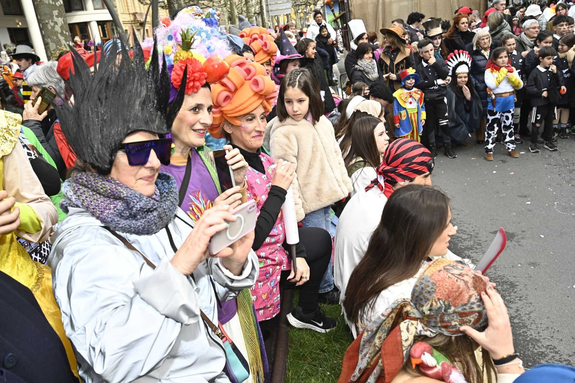 La barandilla de la Concha en Tolosa gracias al Carnaval
