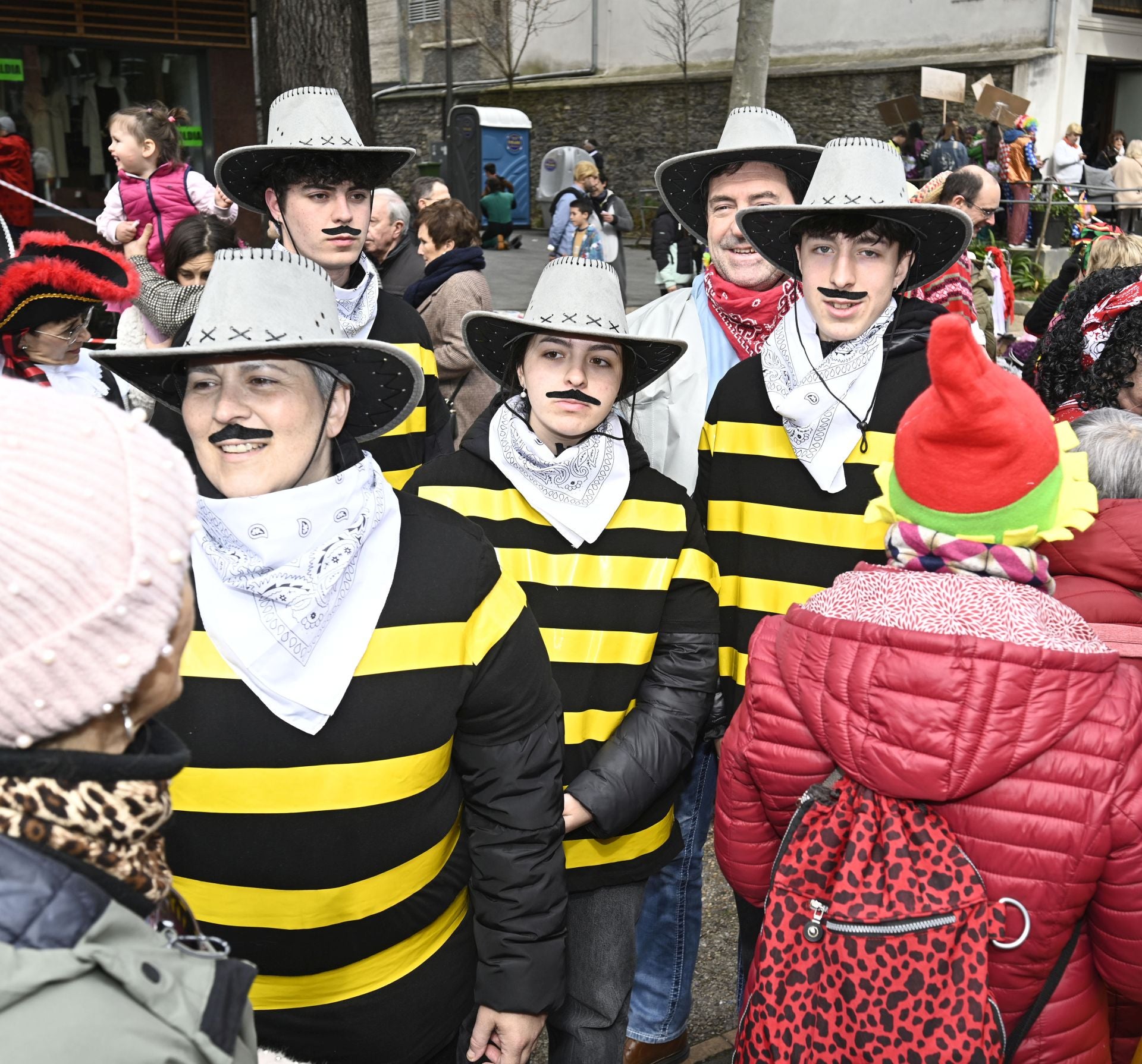 La barandilla de la Concha en Tolosa gracias al Carnaval