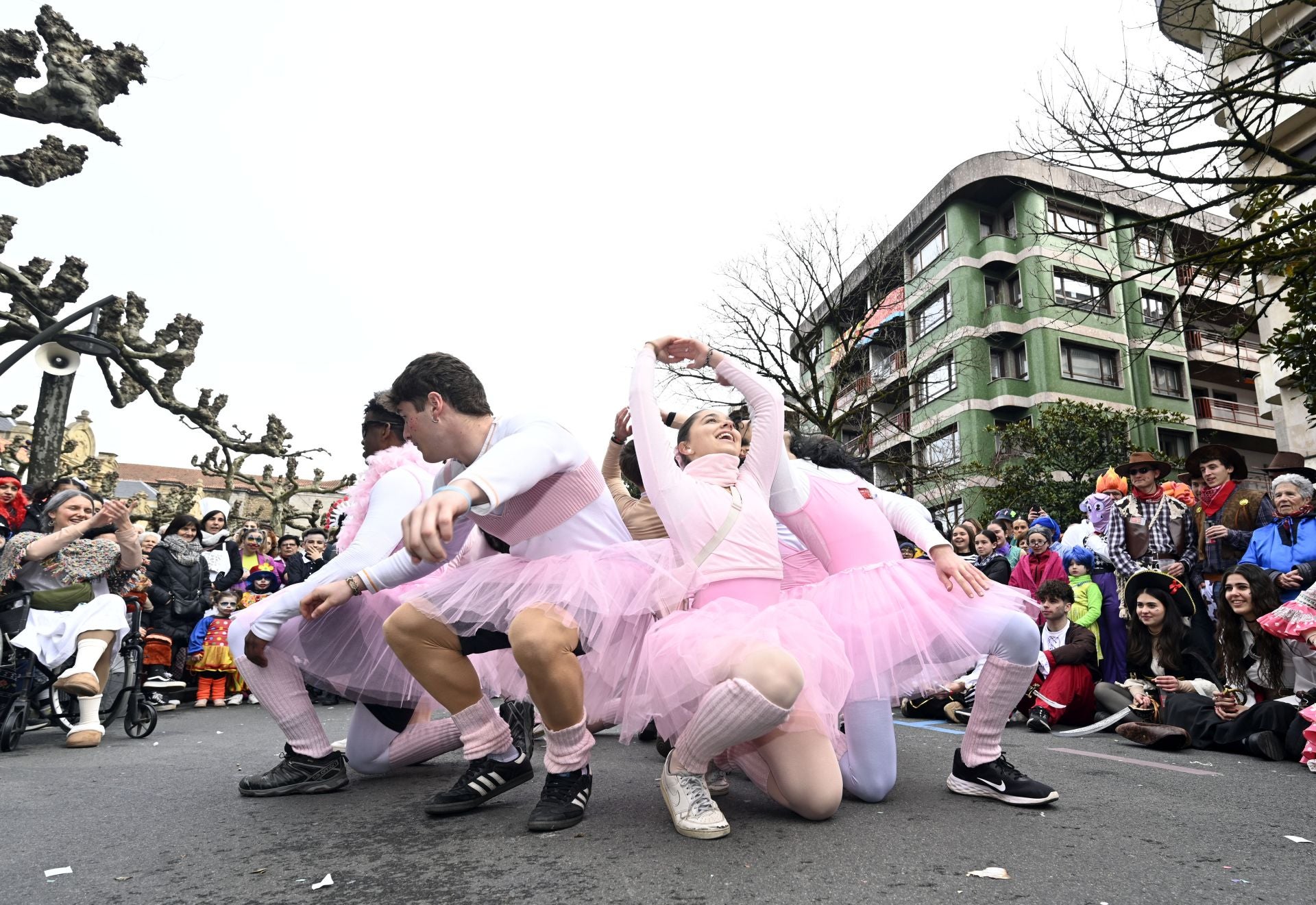 La barandilla de la Concha en Tolosa gracias al Carnaval