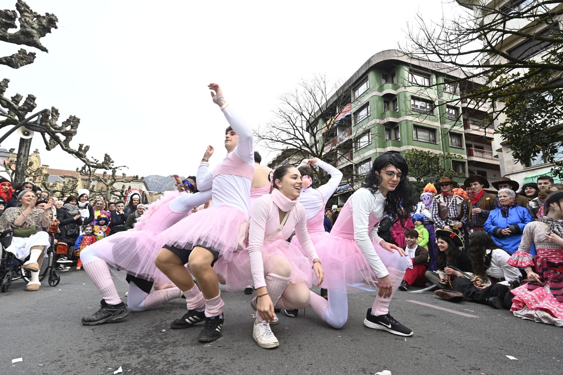 La barandilla de la Concha en Tolosa gracias al Carnaval