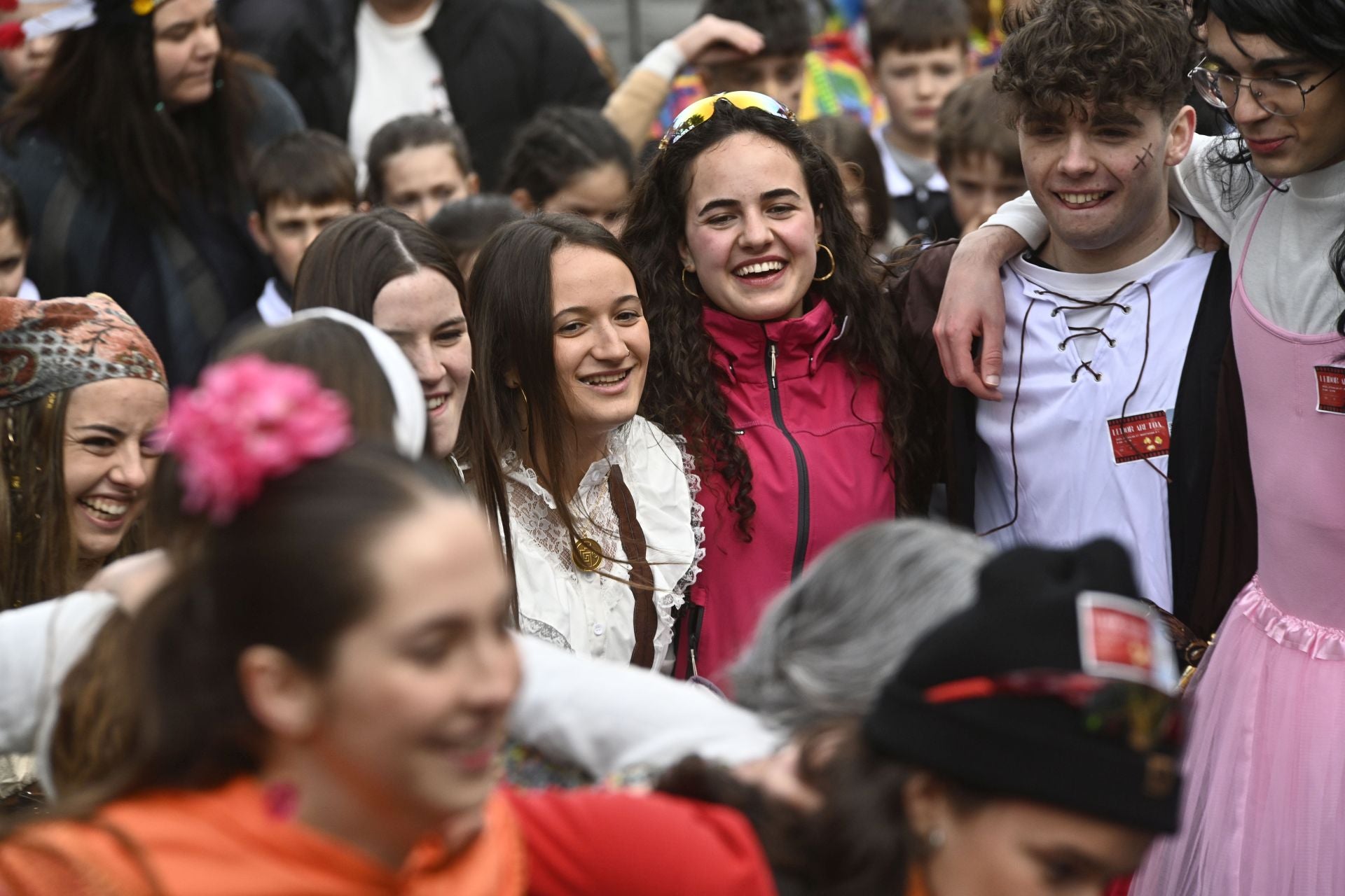 La barandilla de la Concha en Tolosa gracias al Carnaval