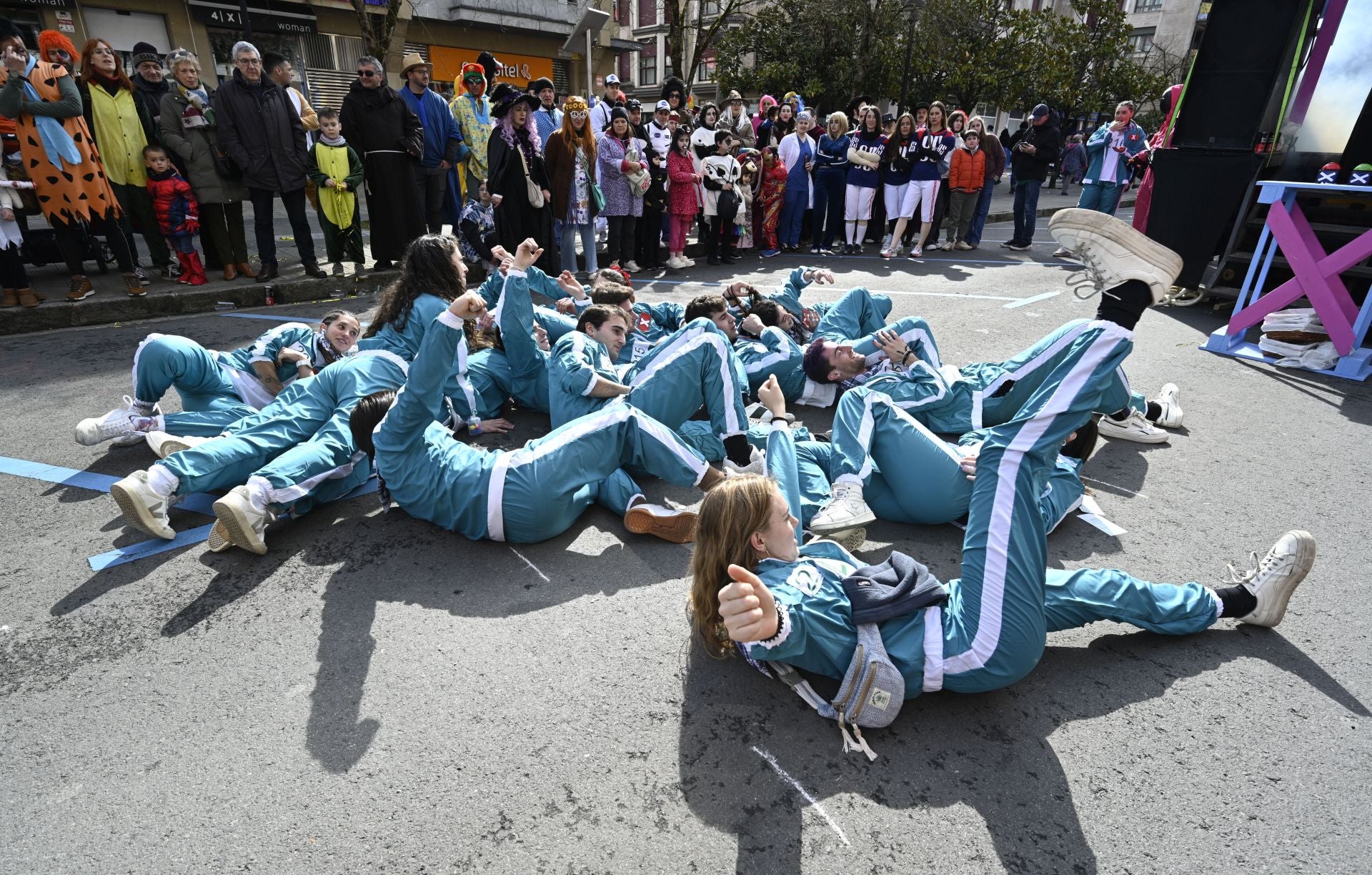 La barandilla de la Concha en Tolosa gracias al Carnaval