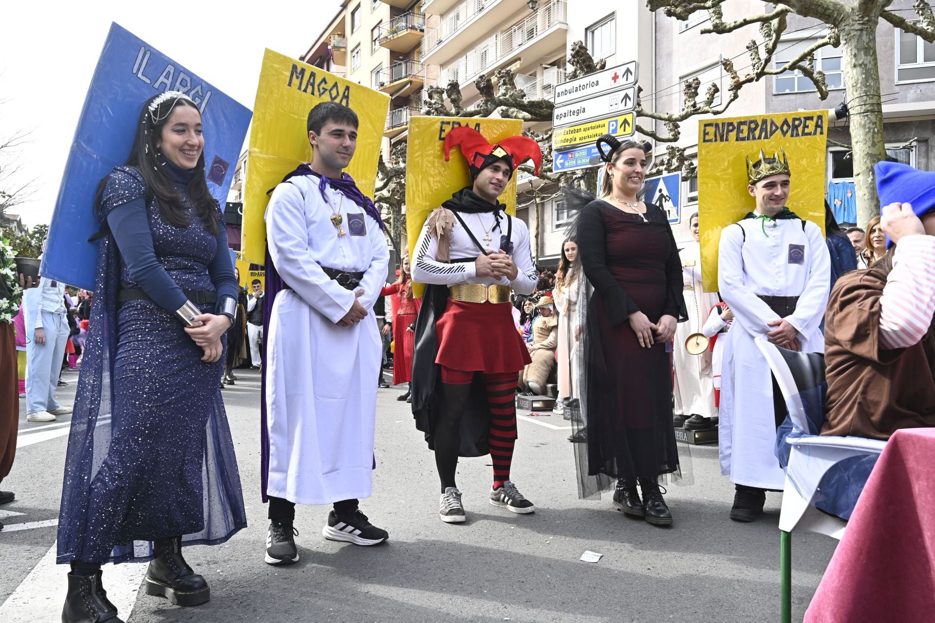 La barandilla de la Concha en Tolosa gracias al Carnaval