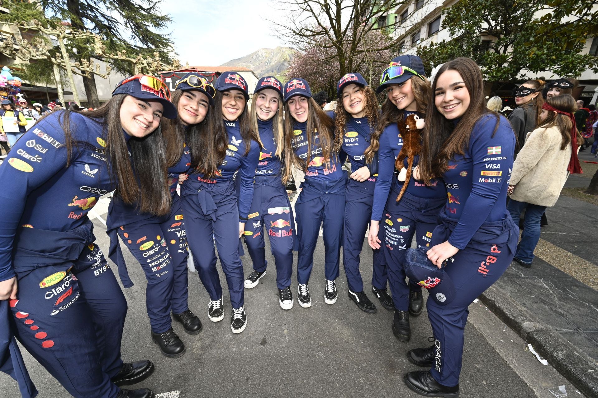 La barandilla de la Concha en Tolosa gracias al Carnaval