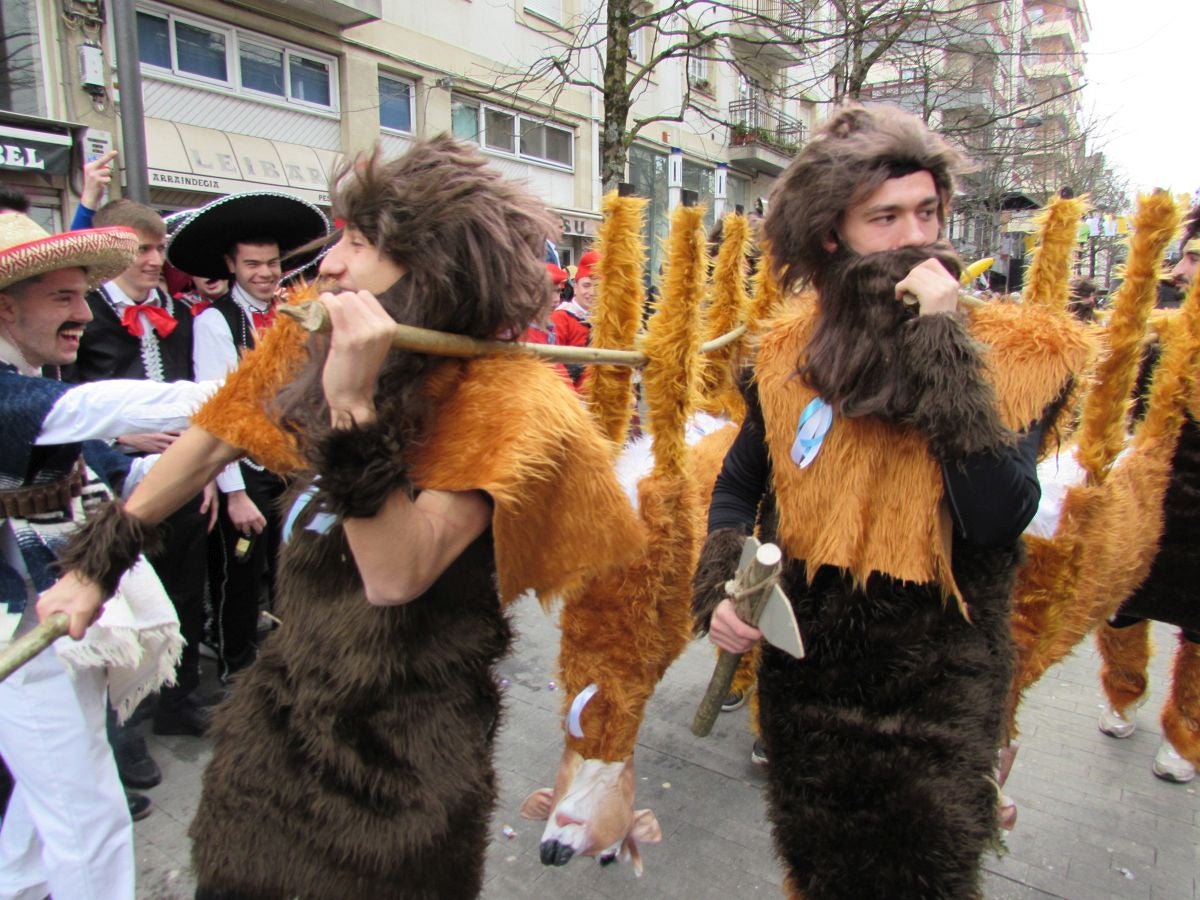Aretxabaleta desbordó imaginación en el domingo de Carnaval