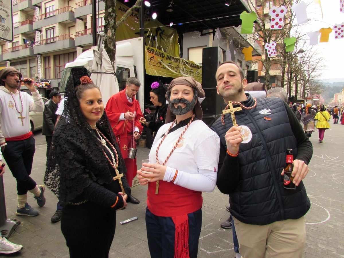 Aretxabaleta desbordó imaginación en el domingo de Carnaval