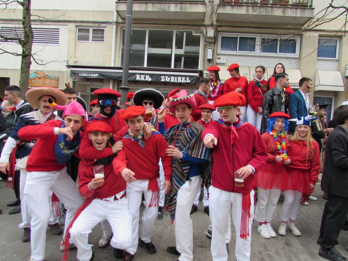 Aretxabaleta desbordó imaginación en el domingo de Carnaval