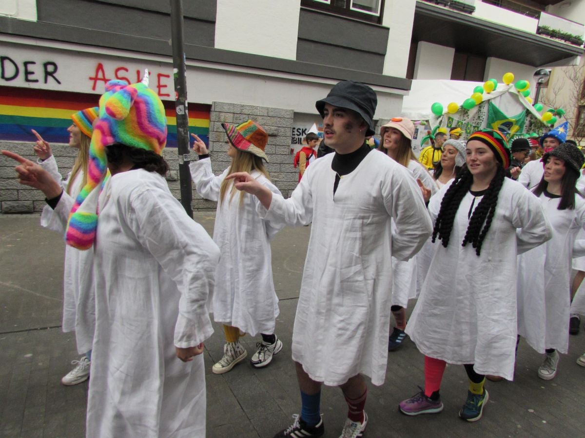 Aretxabaleta desbordó imaginación en el domingo de Carnaval