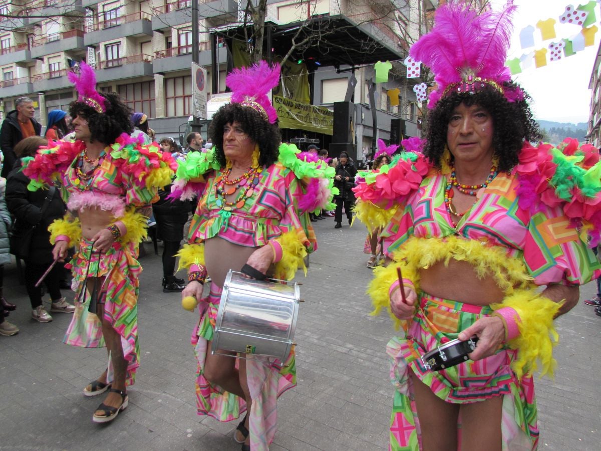 Aretxabaleta desbordó imaginación en el domingo de Carnaval
