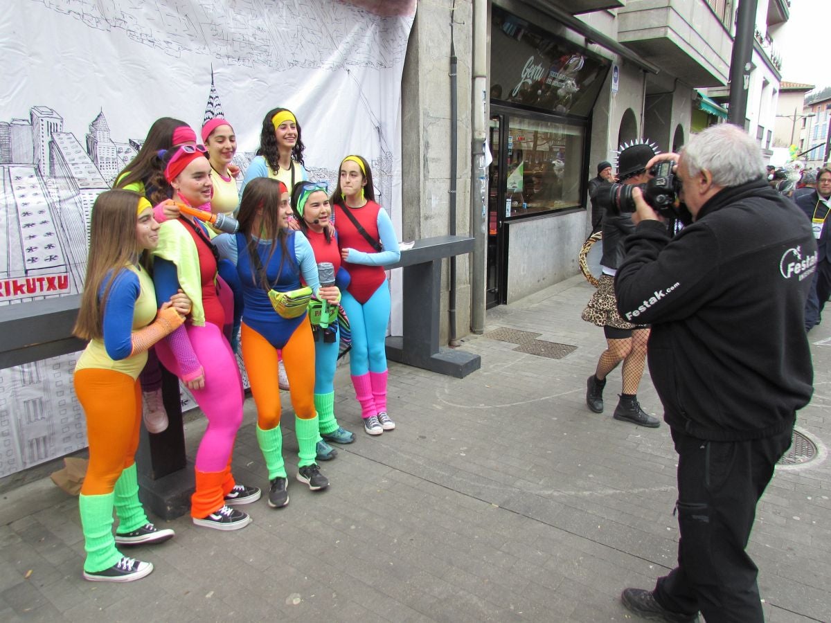 Aretxabaleta desbordó imaginación en el domingo de Carnaval