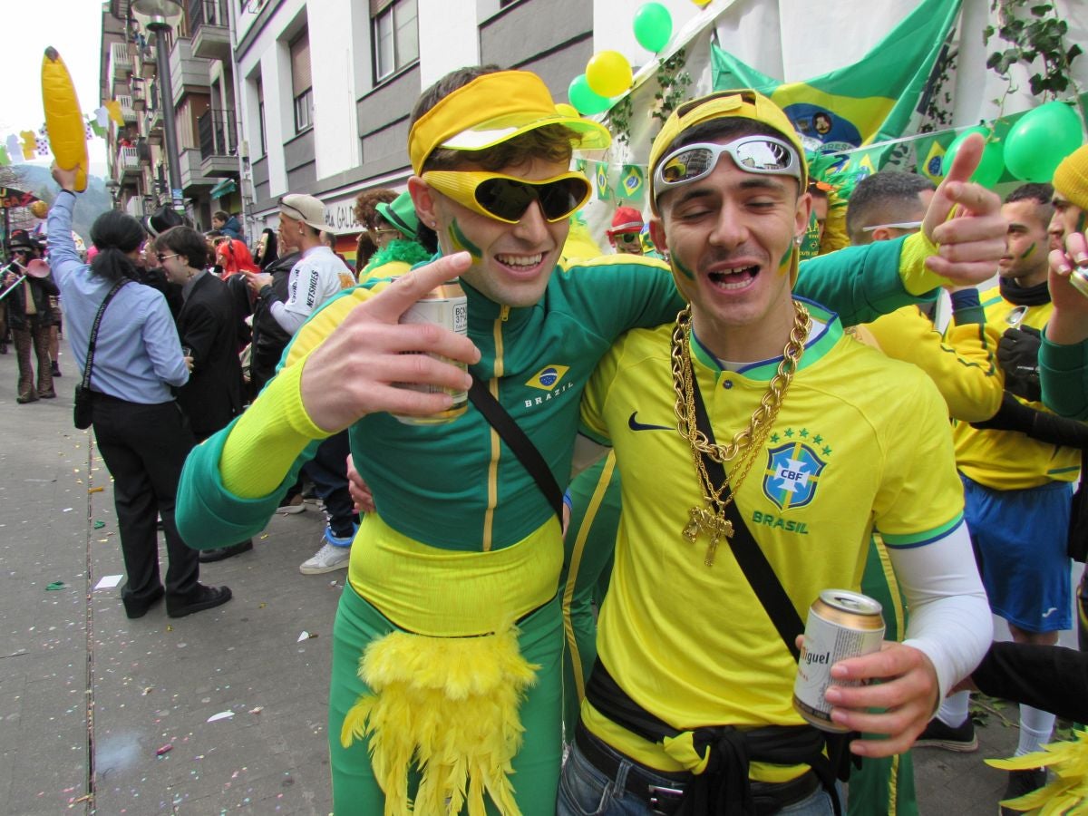 Aretxabaleta desbordó imaginación en el domingo de Carnaval