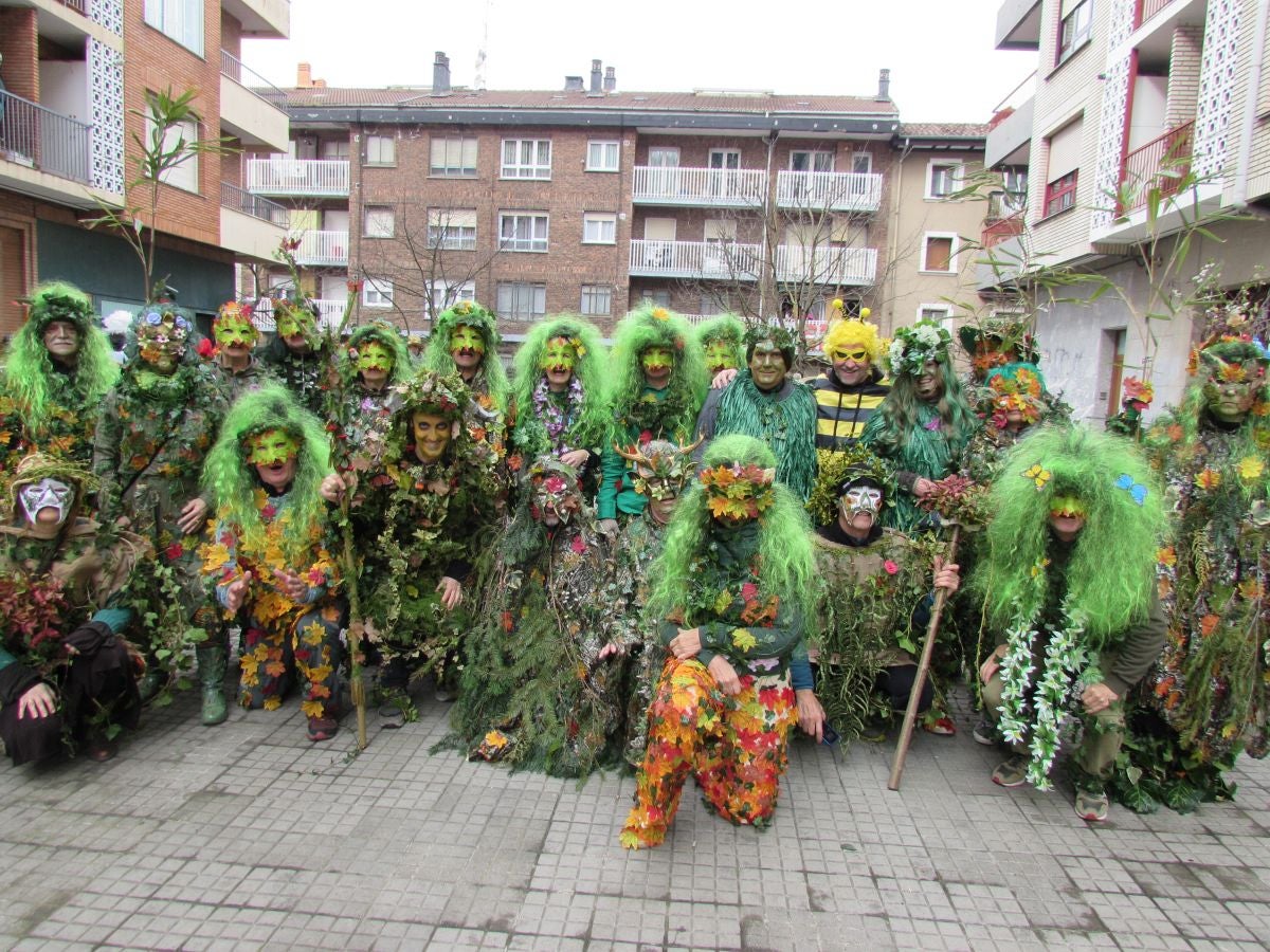 Aretxabaleta desbordó imaginación en el domingo de Carnaval