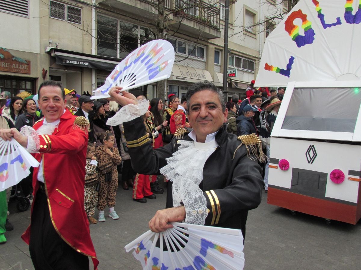 Aretxabaleta desbordó imaginación en el domingo de Carnaval