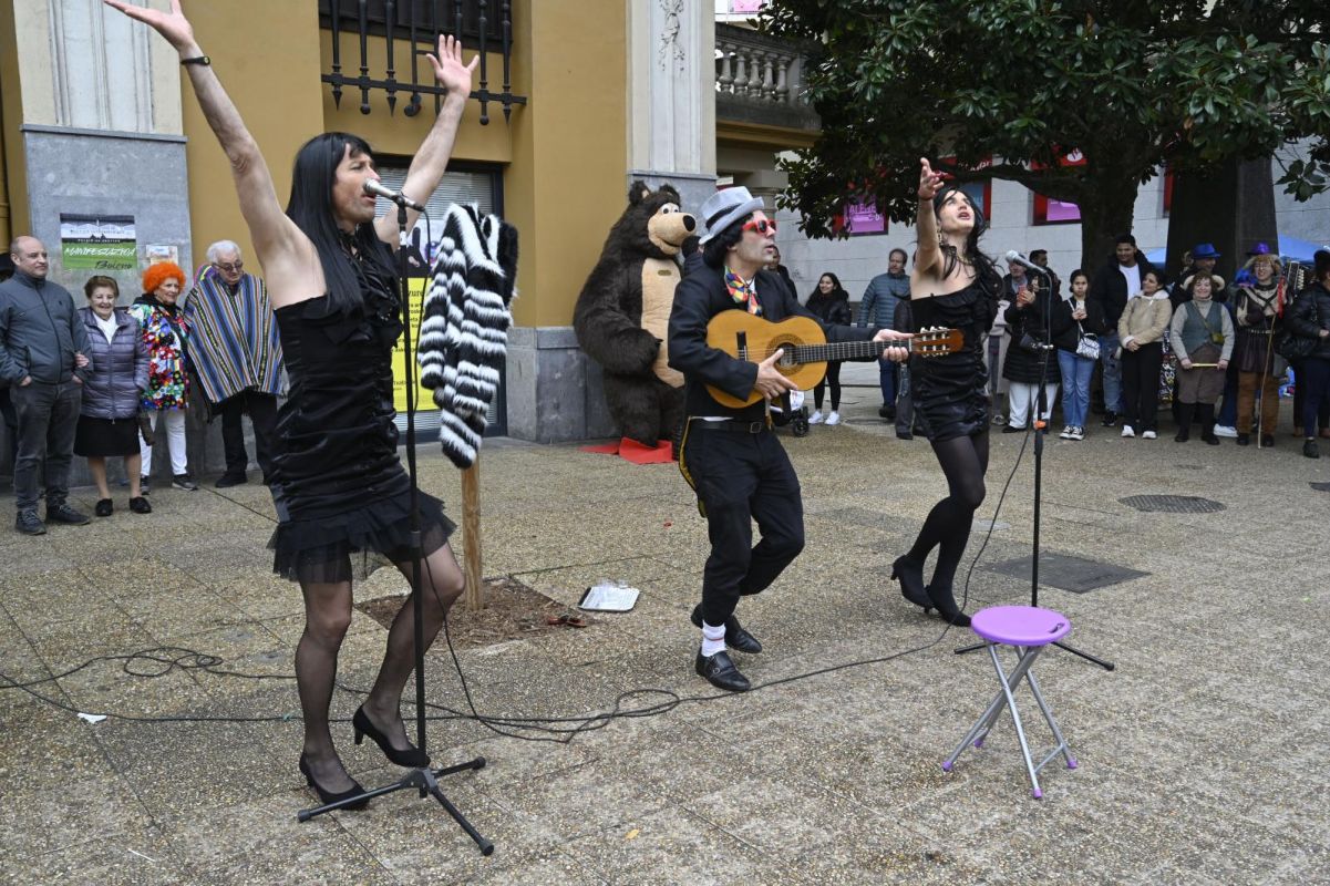 Remate festivo de los carnavales de Tolosa