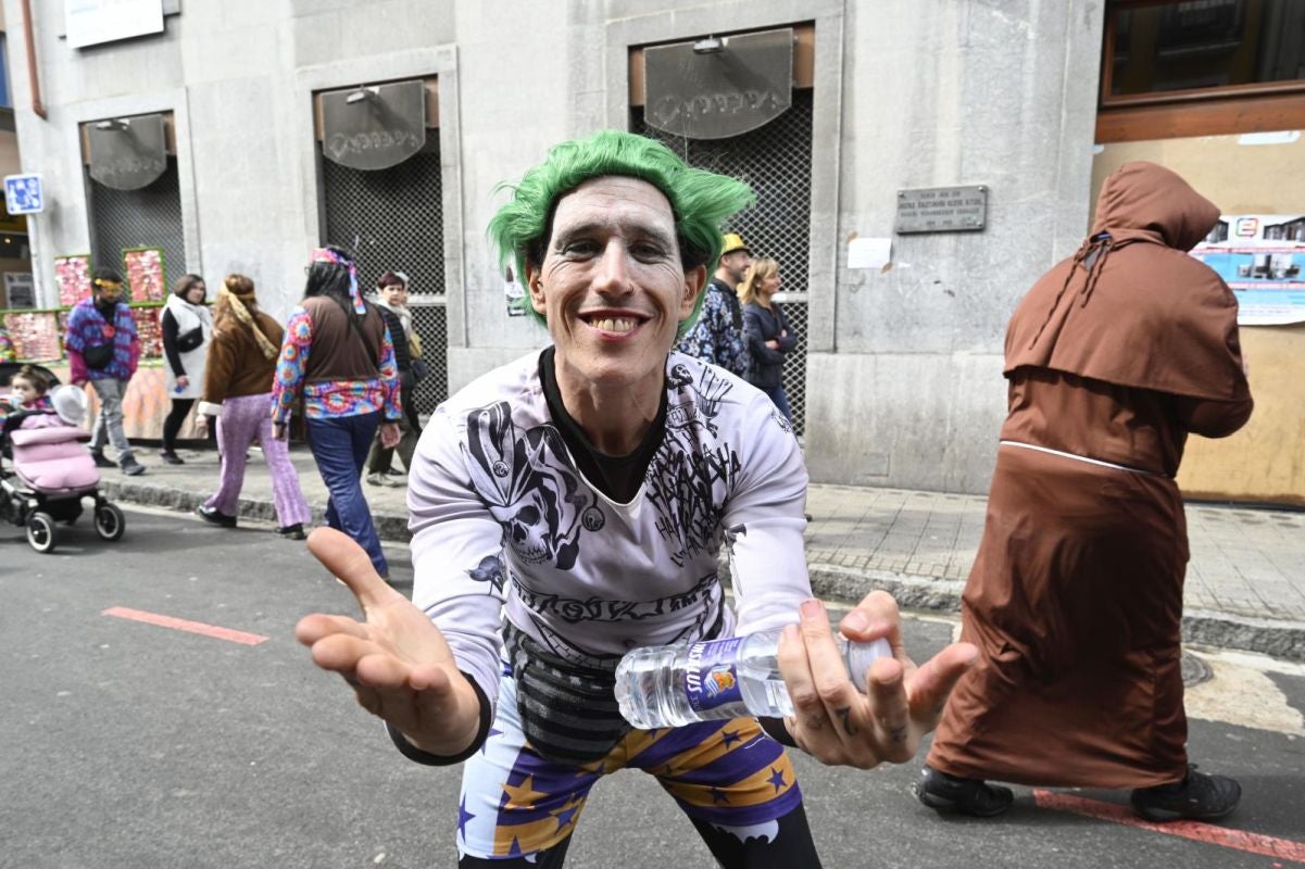 Remate festivo de los carnavales de Tolosa