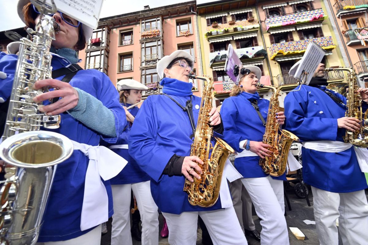 Remate festivo de los carnavales de Tolosa