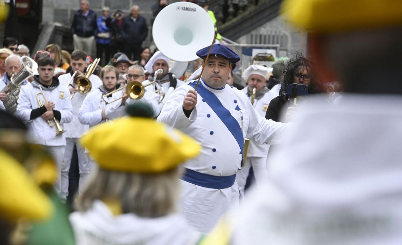 Remate festivo de los carnavales de Tolosa