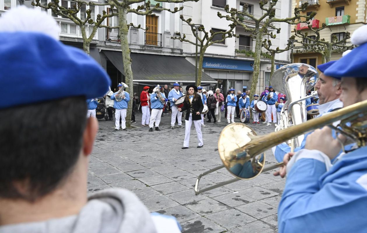 Remate festivo de los carnavales de Tolosa