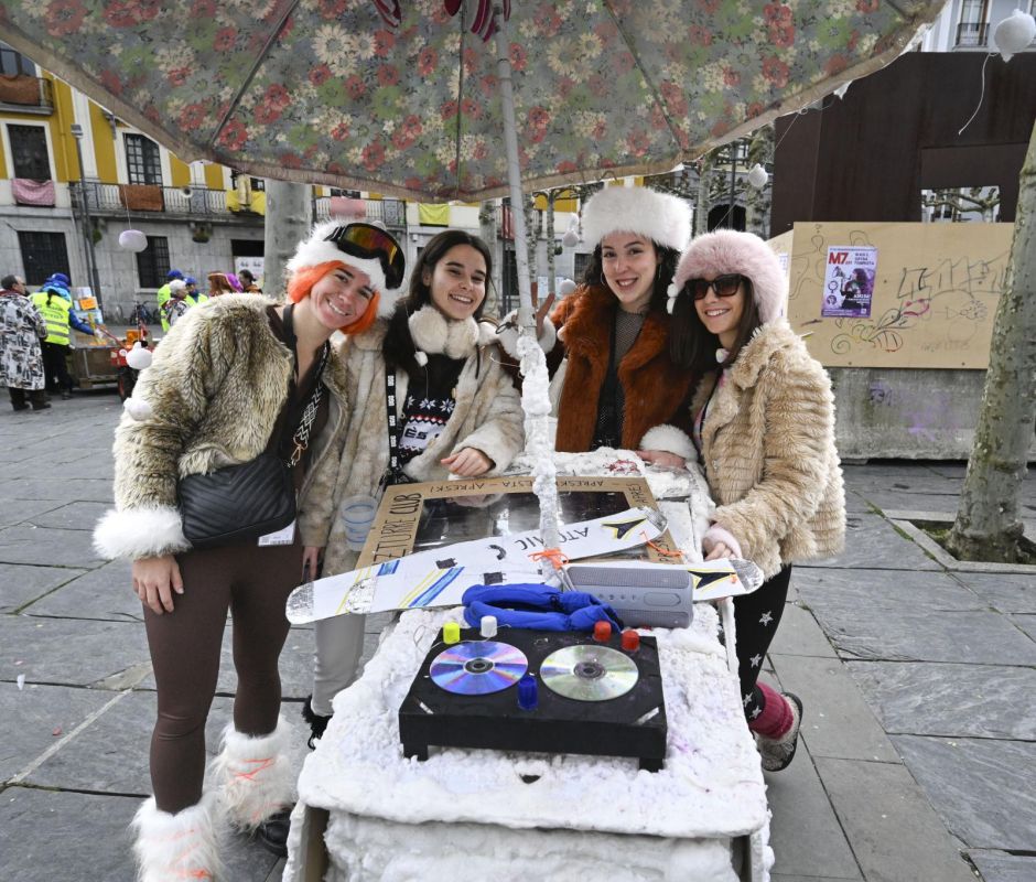 Remate festivo de los carnavales de Tolosa