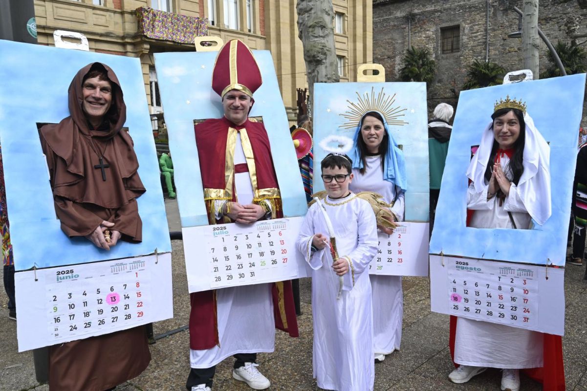 Remate festivo de los carnavales de Tolosa