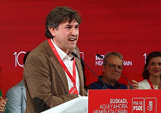 El secretario general del PSE-EE, Eneko Andueza.