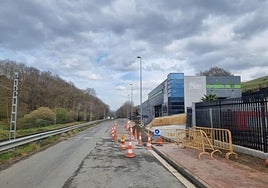 Trabajos que se están haciendo en Igerategi.