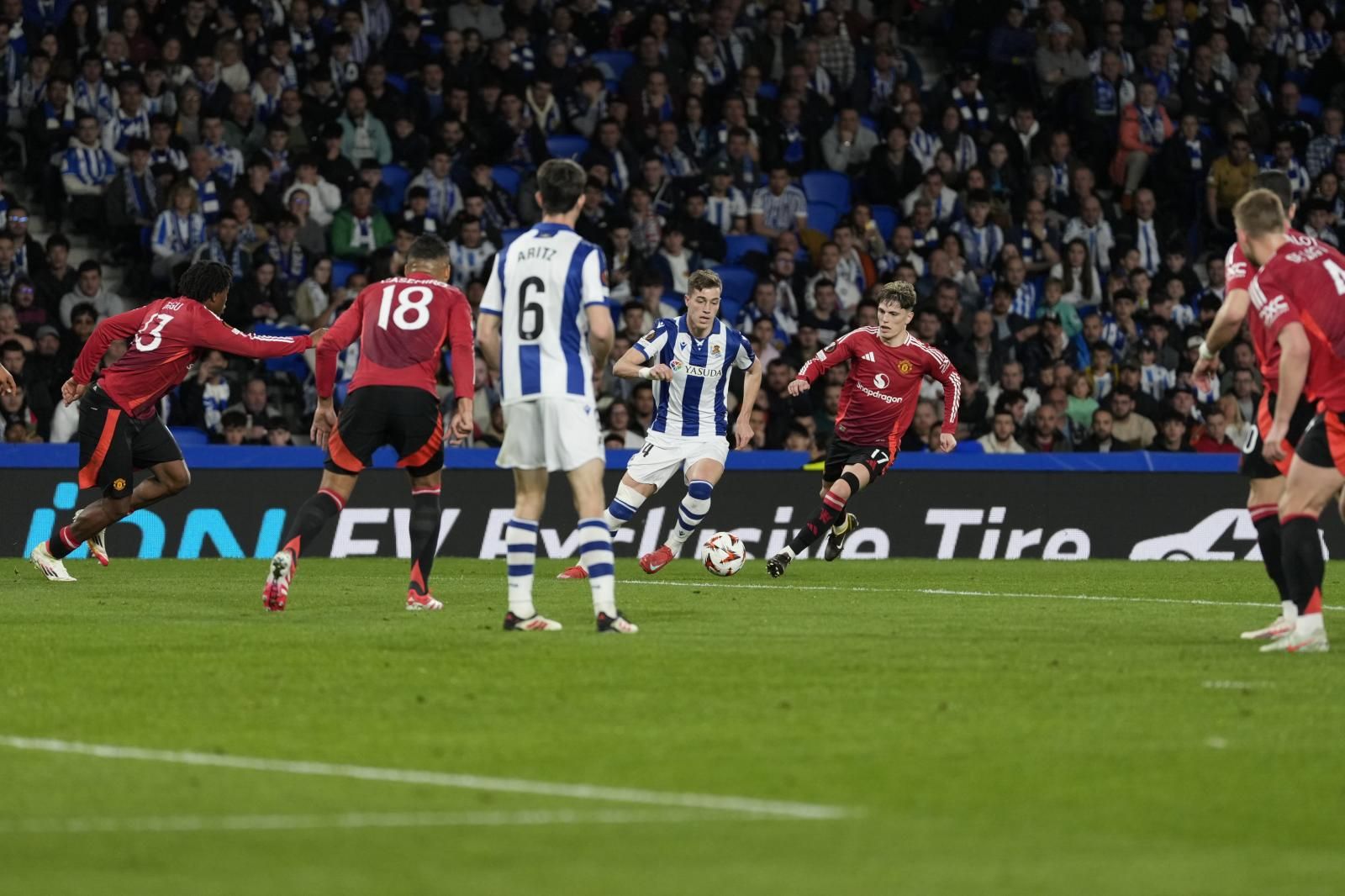 Real Sociedad 1 - Manchester United 1