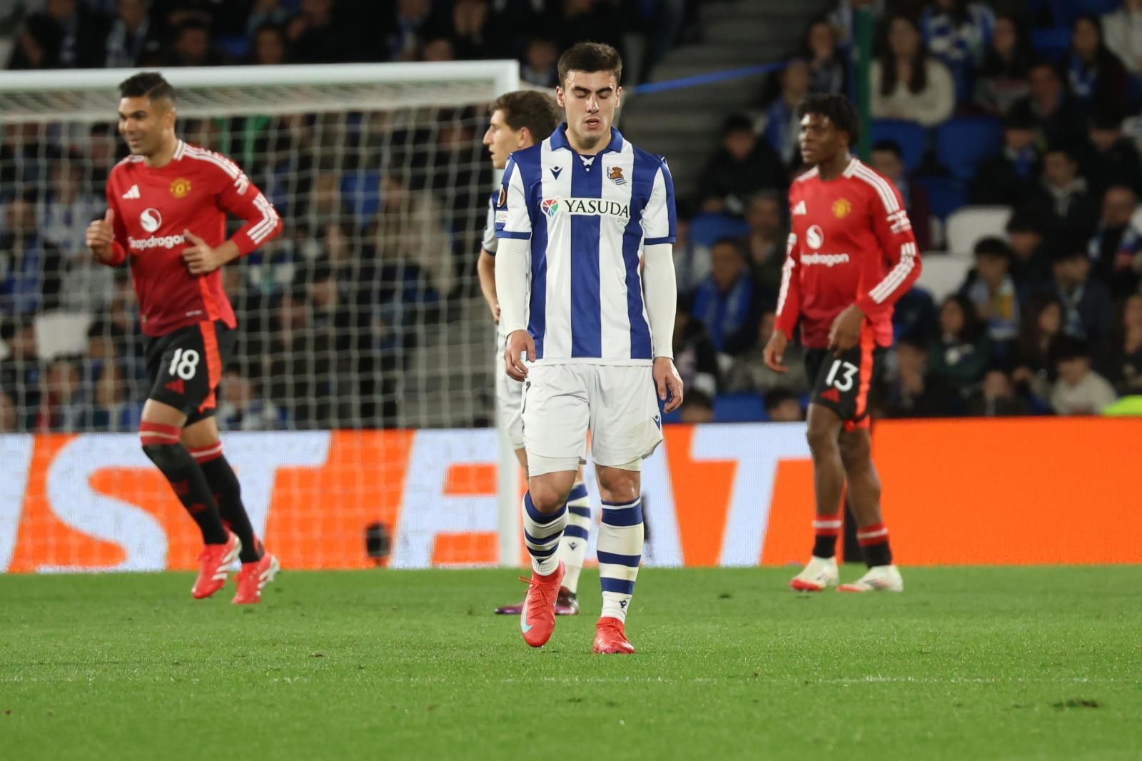 Real Sociedad 1 - Manchester United 1