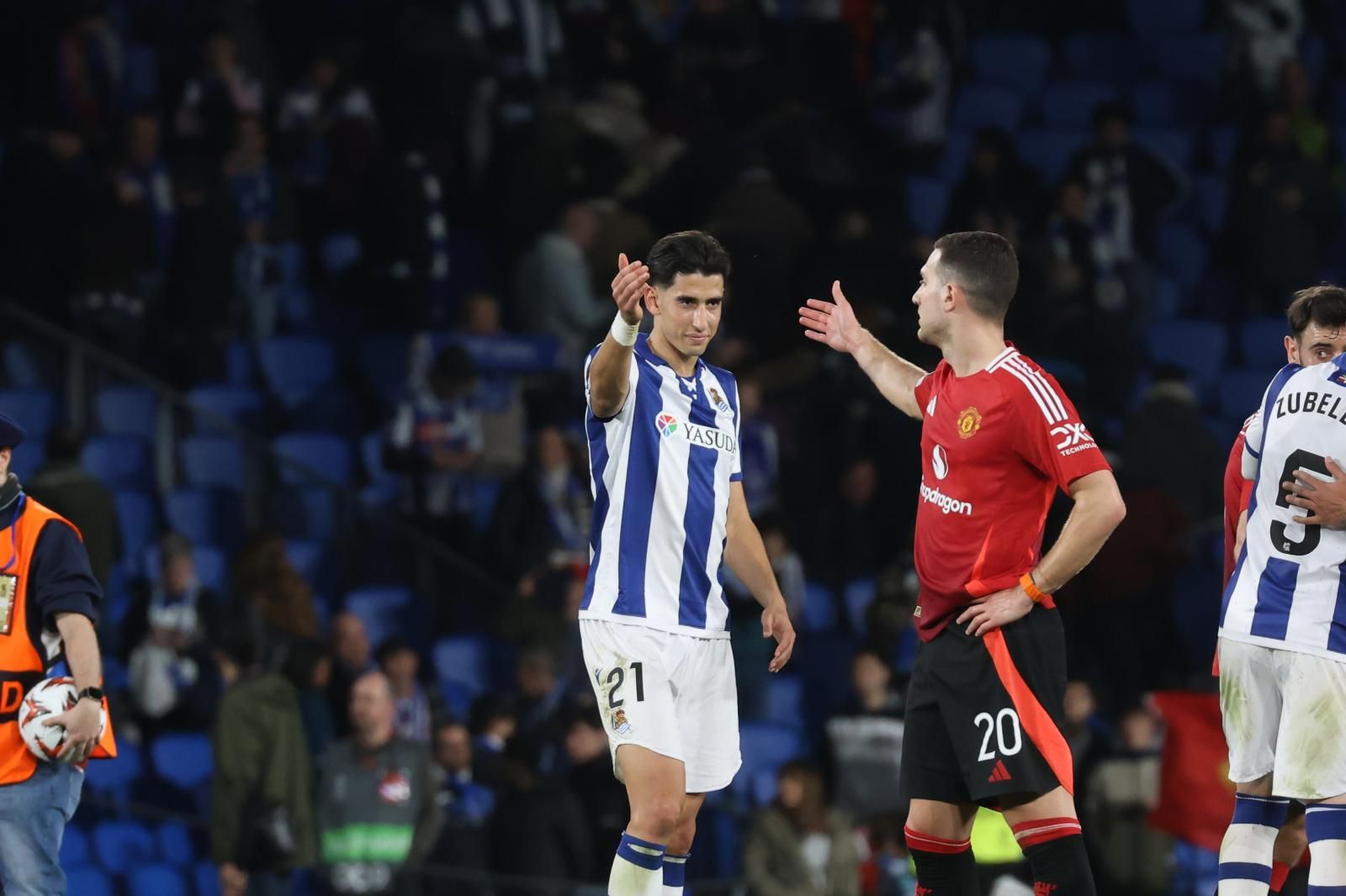 Real Sociedad 1 - Manchester United 1