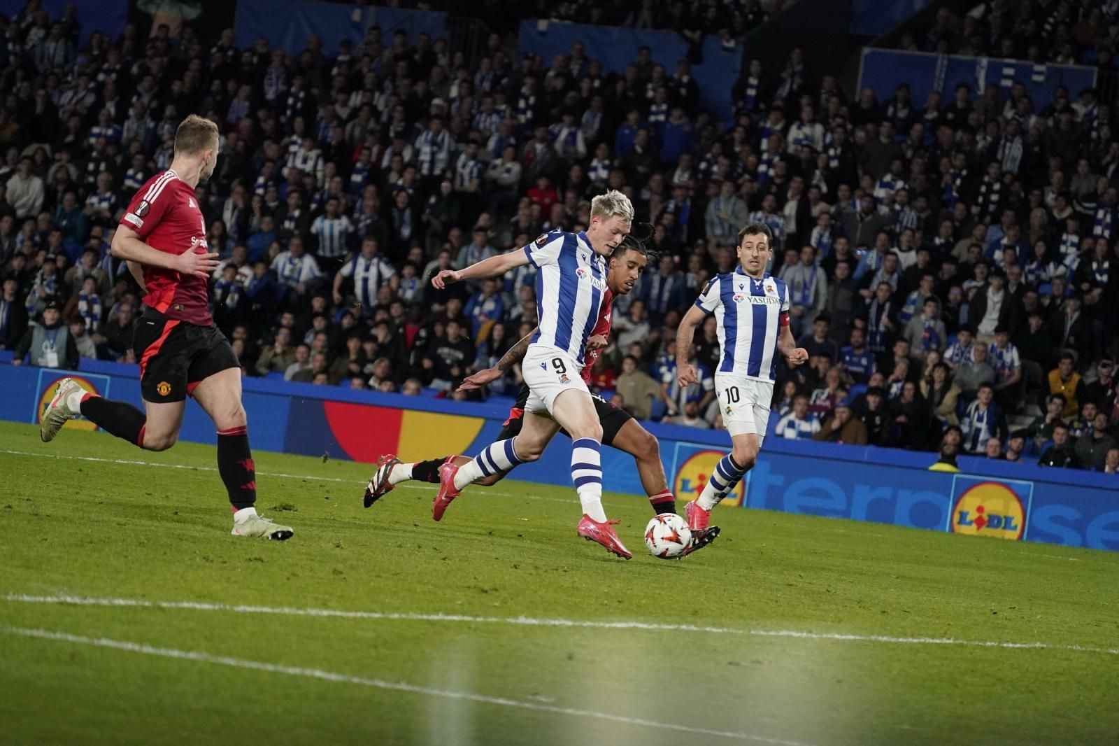 Real Sociedad 1 - Manchester United 1