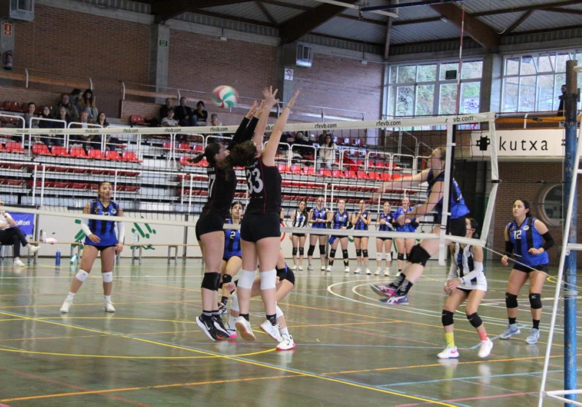 Las sénior del Ostadar de voleibol disputan mañana la final del play-off