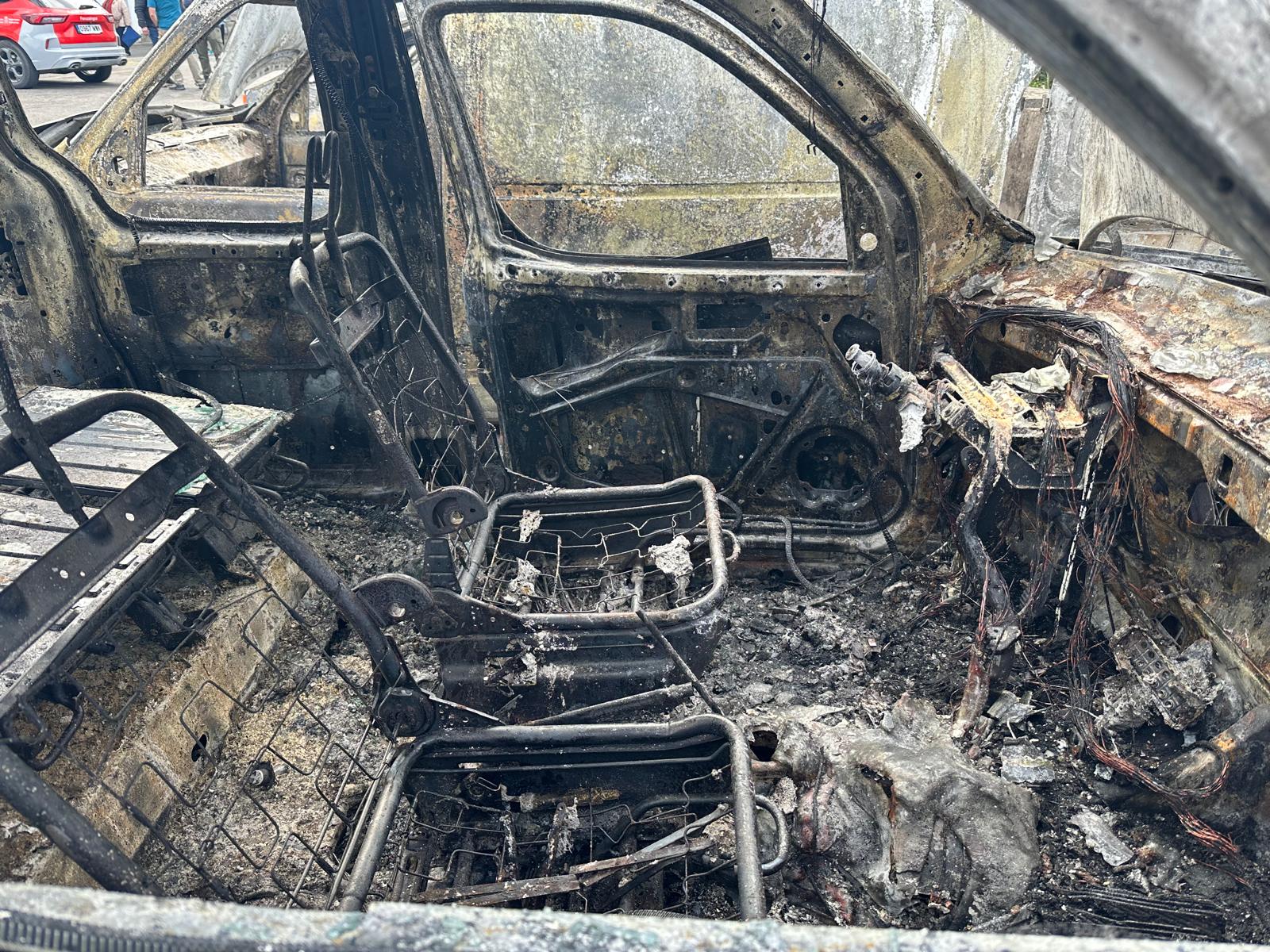 Diez coches incendiados en Lesaka