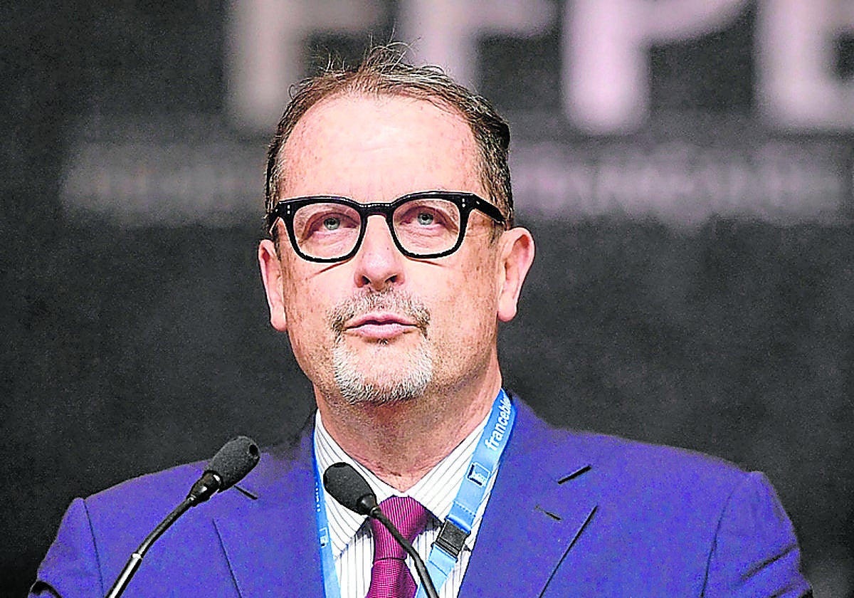 Xavier Cazaubon, presidente de la Federación Internacional.