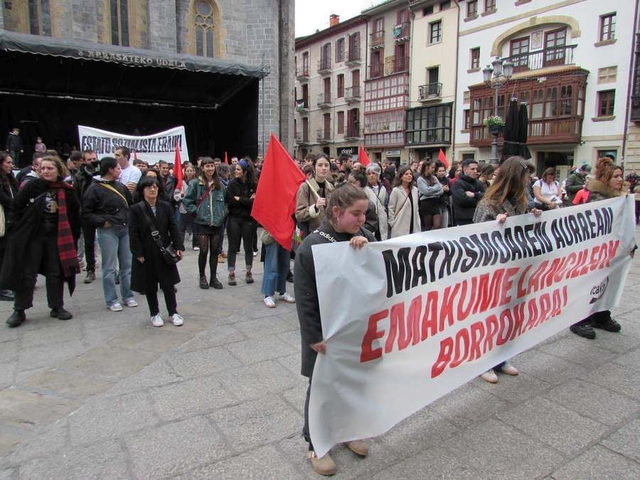 Gipuzkoa se tiñe de morado por el 8M