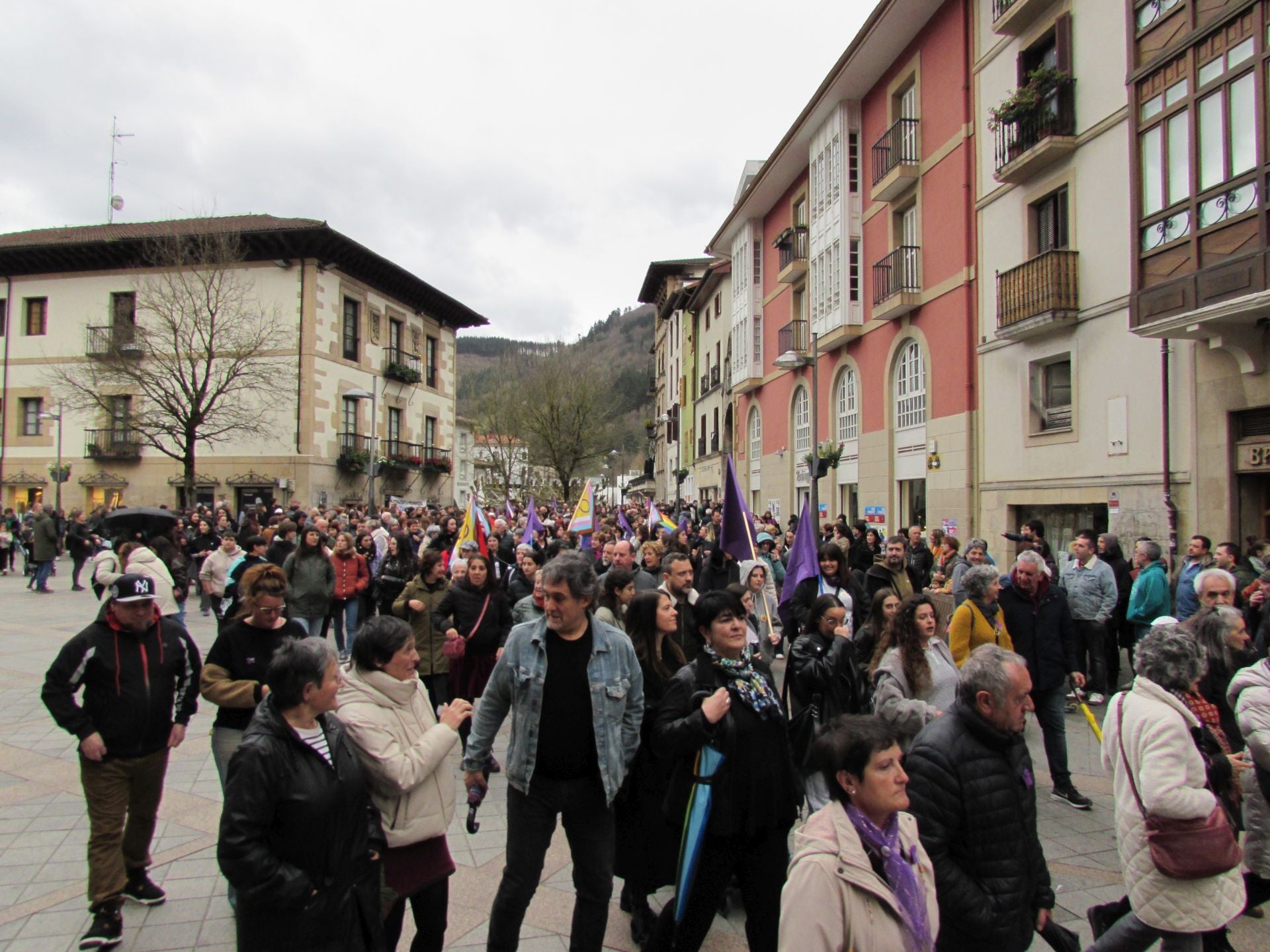 Gipuzkoa se tiñe de morado por el 8M