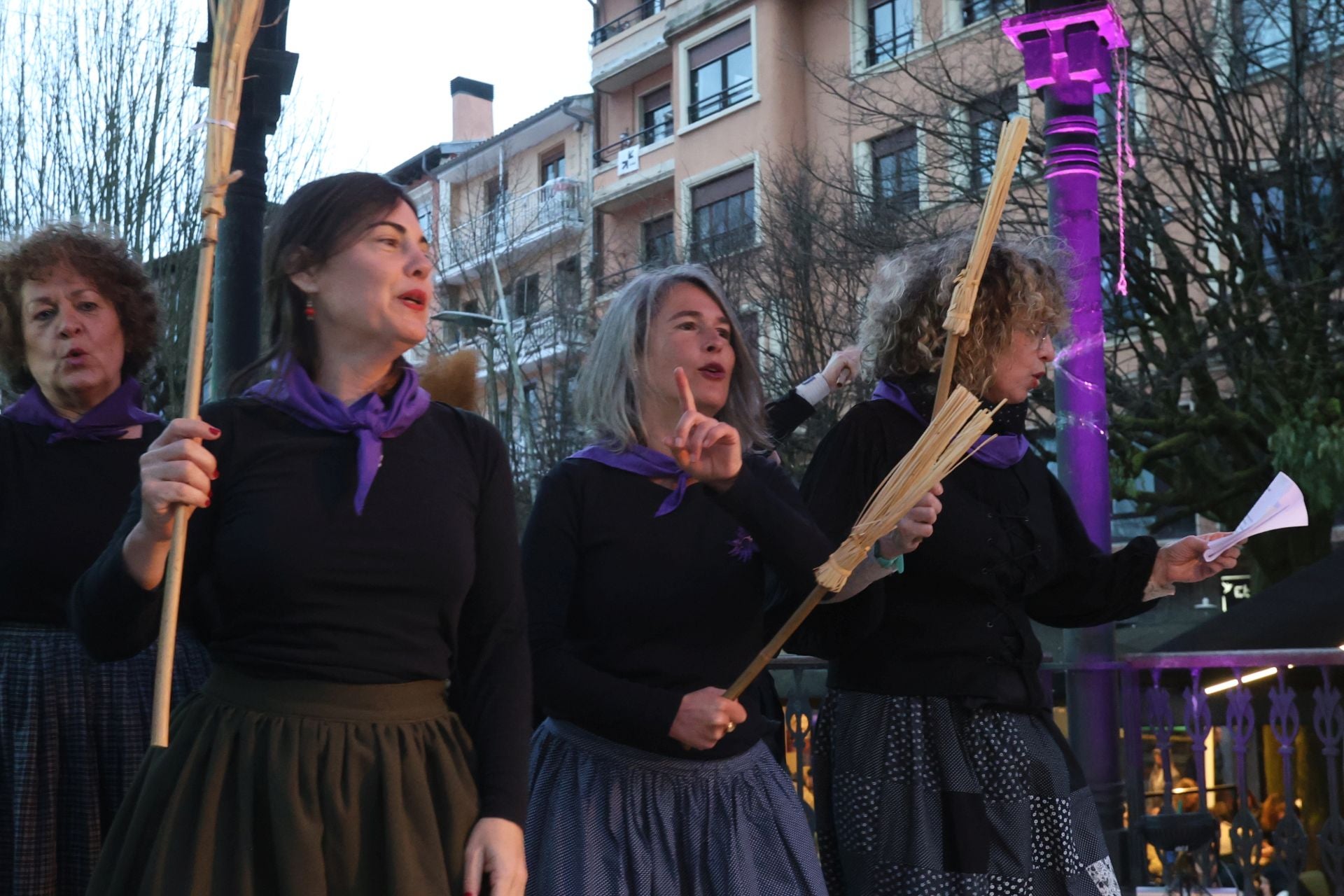 Gipuzkoa se tiñe de morado por el 8M