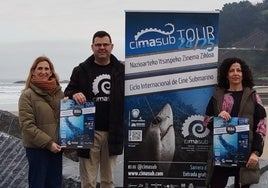 Presentación de una nueva edición de Cimasub que llegará el día 13 a Deba.